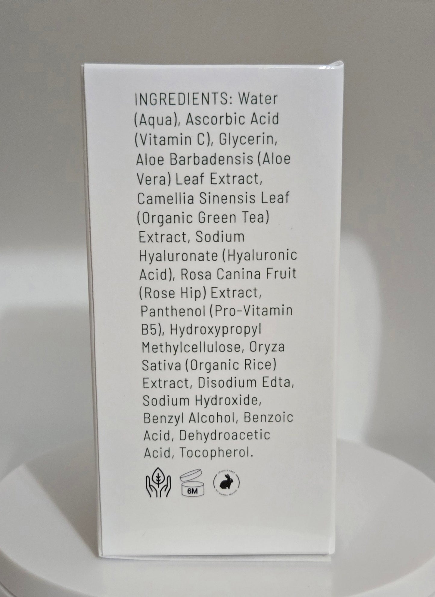 Hyaluronic acid +vitamin c